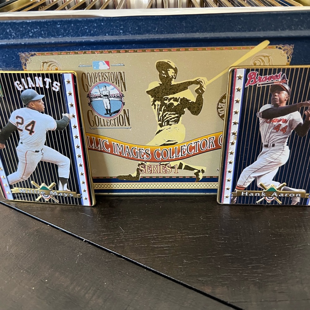 Cooperstown Collection Metallic Images Collector Cards